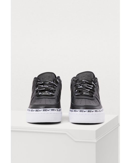 Nike Air Force 1 07 Se Prm Sneakers in Black | Lyst