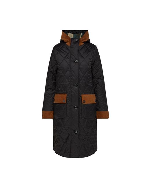 Barbour Black Mickley Coat