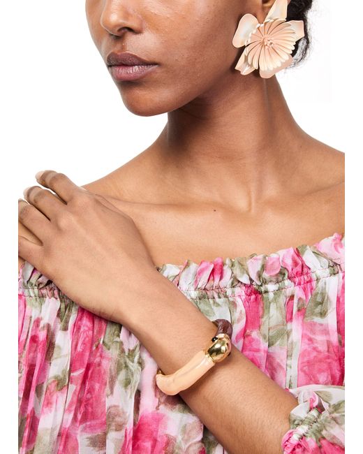 Bracelet Bangle Chloé en coloris Metallic