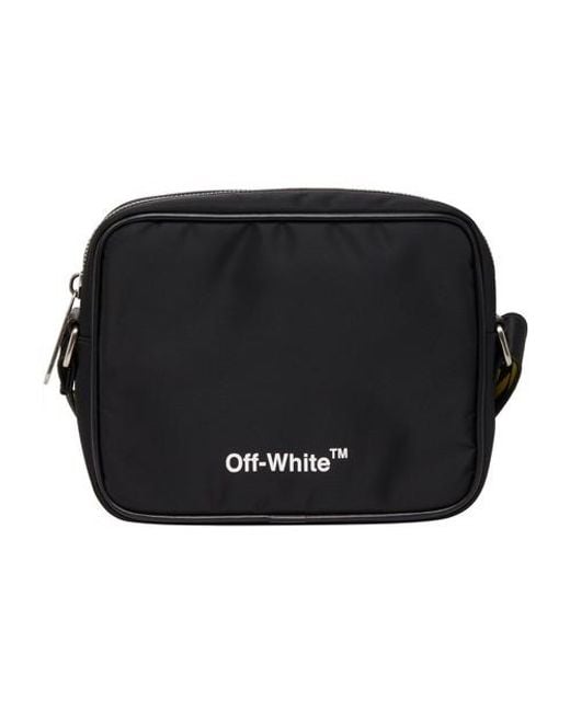 Off-White c/o Virgil Abloh Black Hard Core Crossbody Bag for men