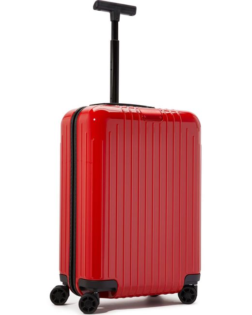 rimowa red luggage
