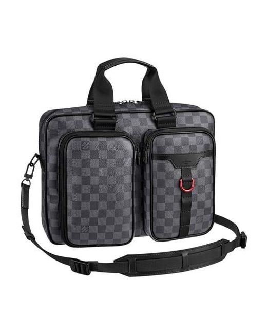 Louis Vuitton Black Utility Business Bag for men