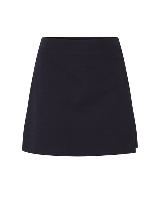 Chloé Blue Short Wrap Skirt