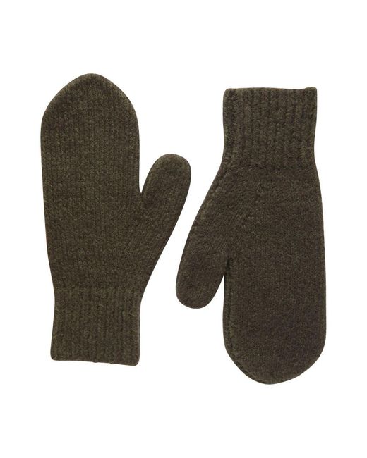 Acne Green Kivona Gloves for men