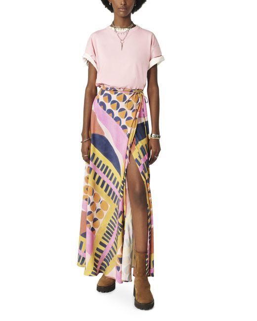 Ba&sh Multicolor Meryl Skirt