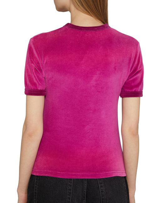 Acne Pink Short-sleeved T-shirt