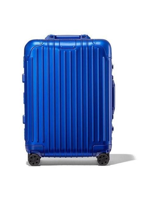 Rimowa Blue Original Cabin luggage