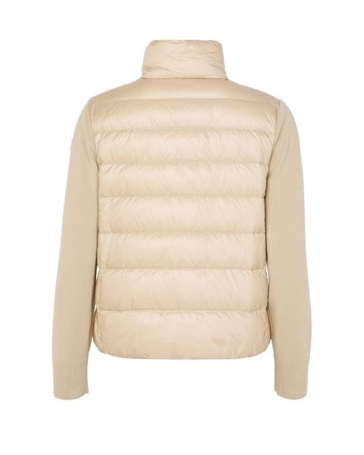 Moncler Natural Bi-Material Jacket