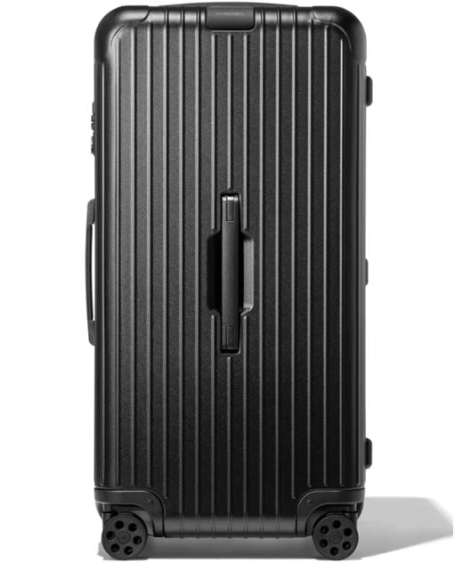 Rimowa Black Essential Trunk Plus Luggage for men