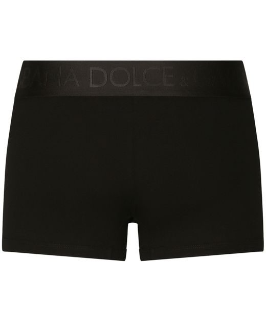 Dolce & Gabbana Black Bi-elastic Jersey Regular Boxers for men