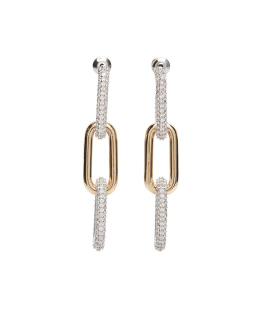 Isabelle Toledano Metallic Kamelia Earrings