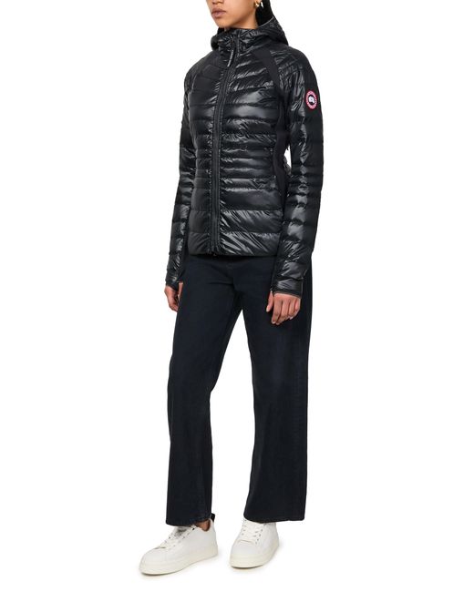 Canada Goose Black Hybridge Lite Kapuzenjacke