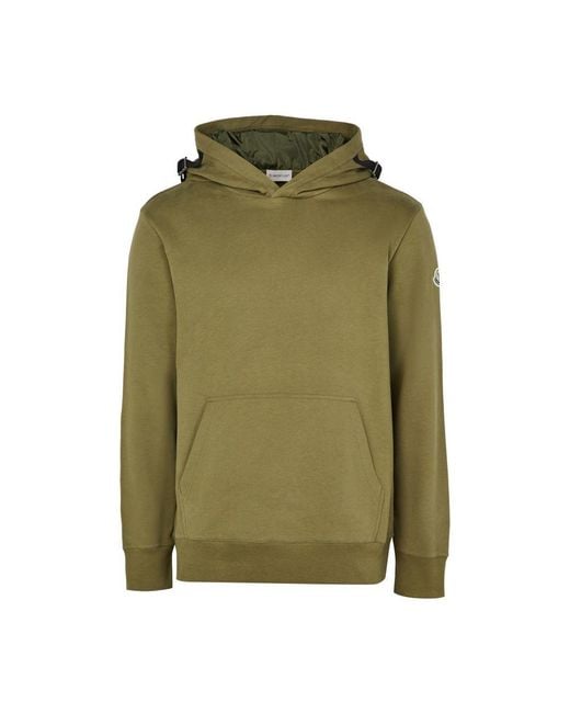 Pull À Capuche Moncler pour homme en coloris Green
