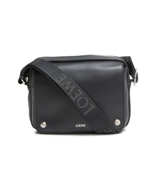Loewe Messenger Bag Xs Pebble Aus Glattem Kalbsleder in Black für Herren