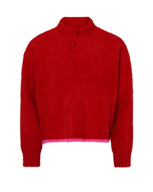 Jacquemus Red Neve Polo Shirt for men