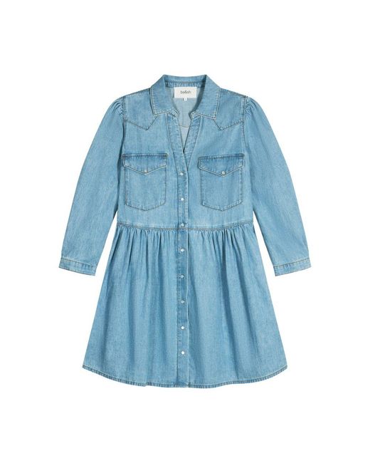 Robe Linona Ba&sh en coloris Blue
