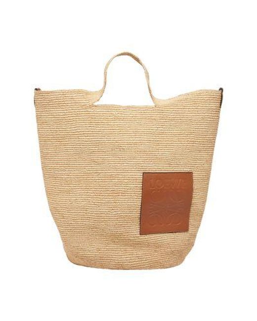 Loewe Natural Slit Large Basket Bag for men