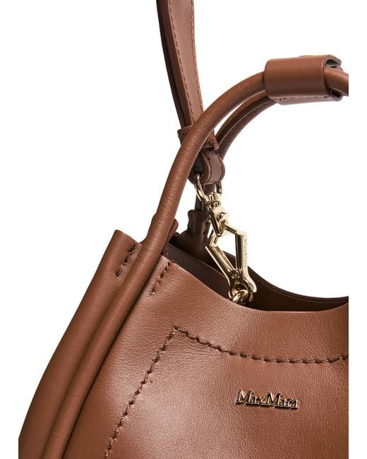 Sac À Main Marine Max Mara en coloris Brown
