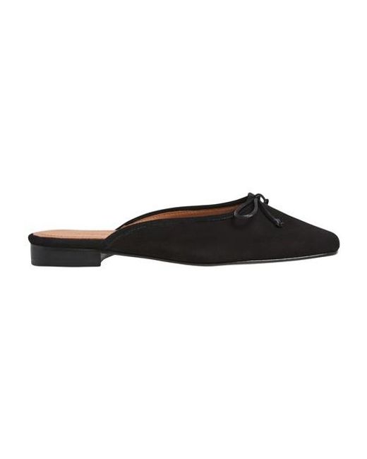 Flattered Black Malva Sandals