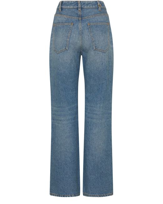 Chloé Blue Gerade Jeans