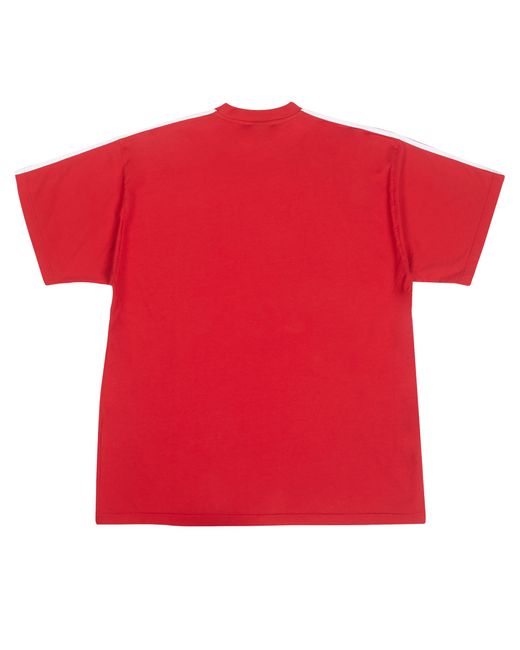 / Adidas - T-Shirt Oversize Balenciaga pour homme en coloris Red