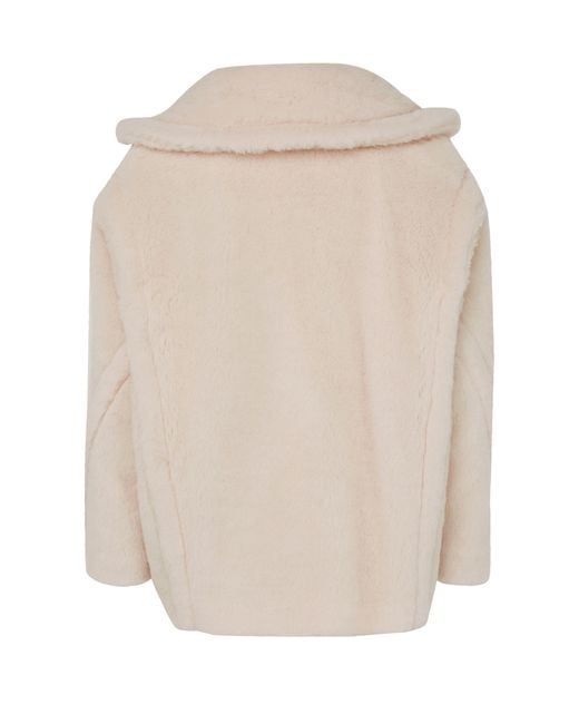 Max Mara Pink Olga Aviator Jacket