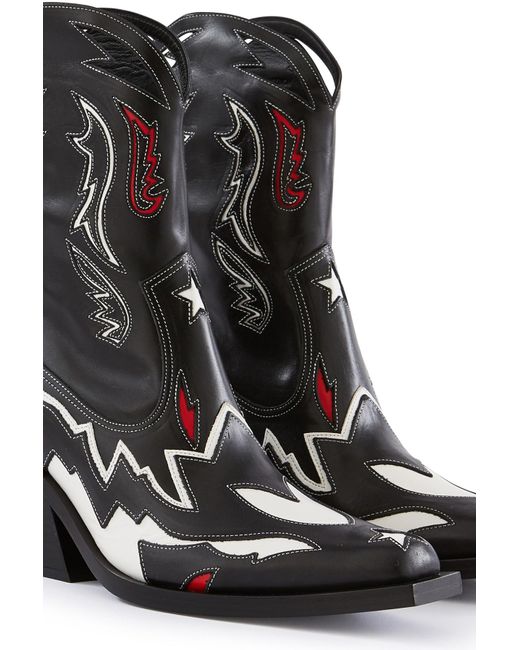 burberry western boots