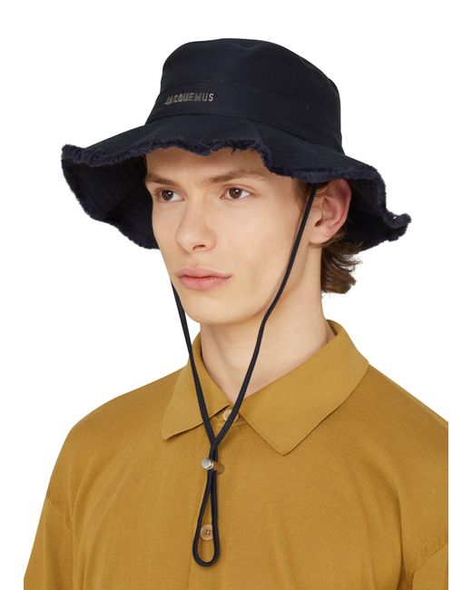 Jacquemus Blue Artichaut Bucket Hat for men