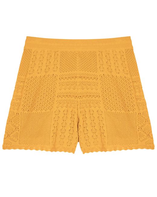 Ba&sh Yellow Shorts Armo