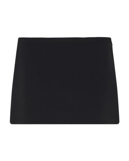 Khaite Black Jett Skirt