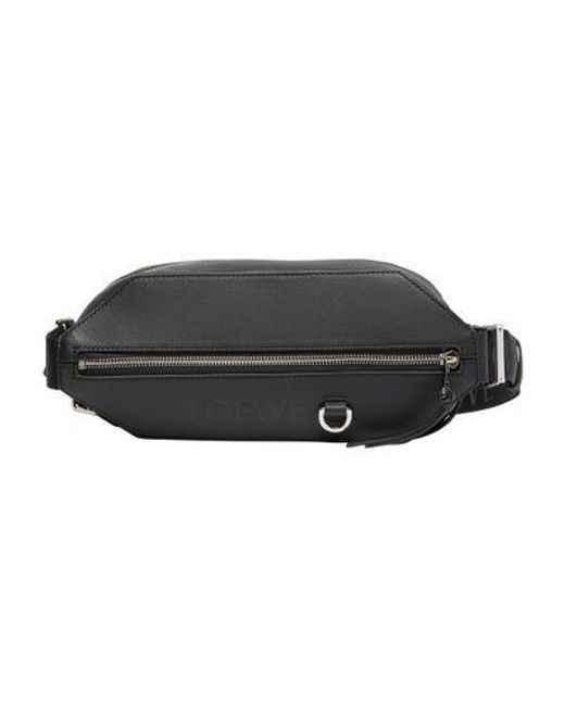 Loewe Black Convertible Sling Bag for men