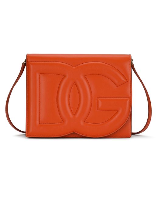 Dolce & Gabbana Orange Dg Logo Bag Crossbody Bag