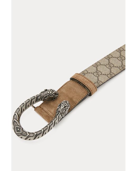 Gucci Dionysus Belt in Natural - Lyst