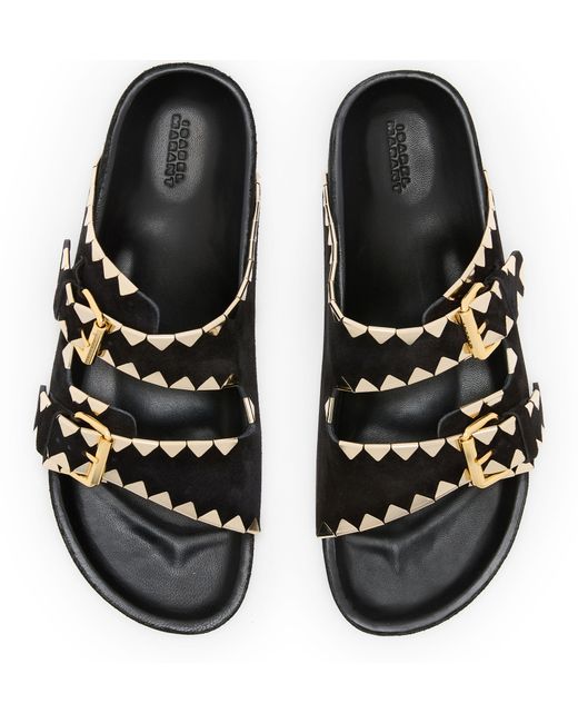 Isabel Marant Black Lennyo Sandals