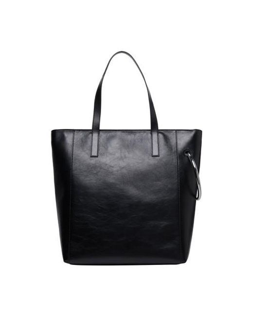 Dries Van Noten Leather Tote Bag in Black for Men | Lyst