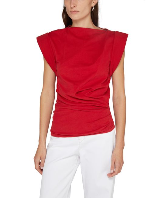 Isabel Marant Red Top Maisan