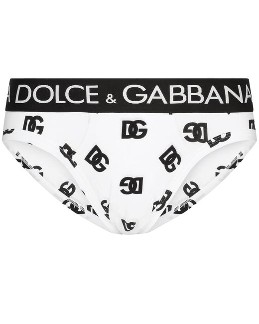Dolce & Gabbana Slip aus Jersey mit halbhoher Taille in Black für Herren