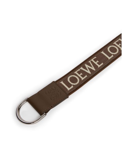 Loewe Brown D-ring Belt for men