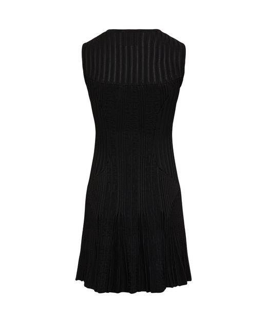 Givenchy Black Kurzes Kleid mit Cut-out