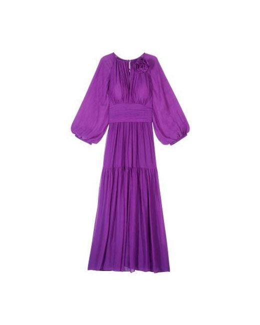 Ba&sh Purple Helena Dress