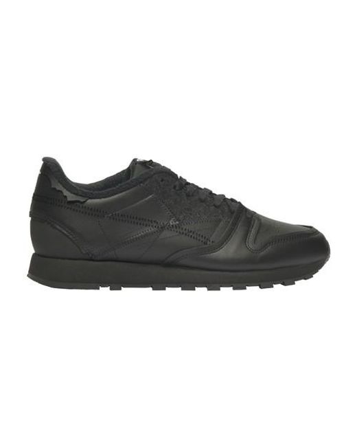 MAISON MARGIELA x REEBOK Classic Leather Memory Of Sneakers in Black ...