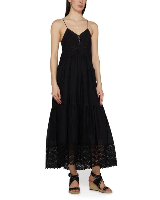 Isabel Marant Black Sabba Maxi Dress