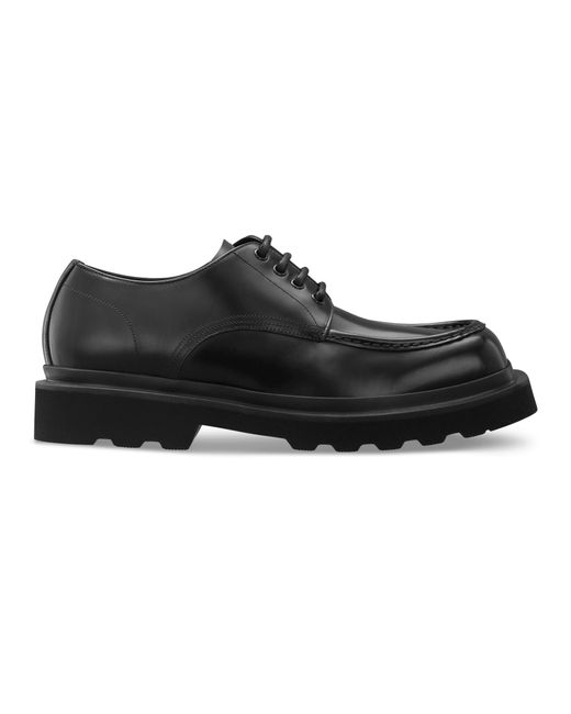 Dolce & Gabbana Derby-Schuhe aus Kalbsleder in Black für Herren