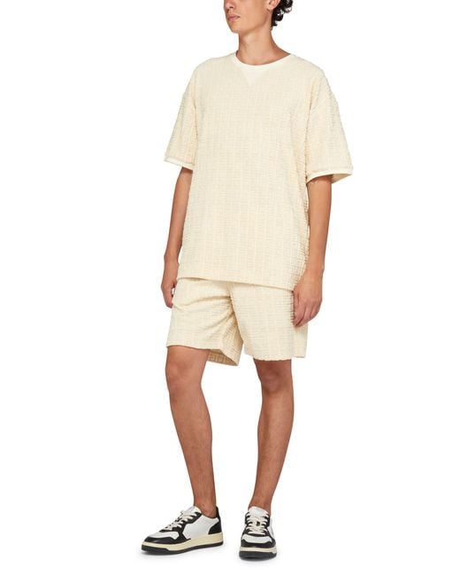 T-shirt en coton éponge 4G Givenchy pour homme en coloris Natural