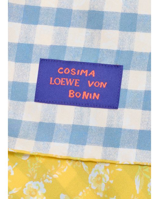 Loewe Blue Scarf