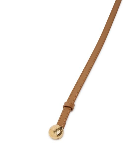 Loewe Brown Pebble Belt