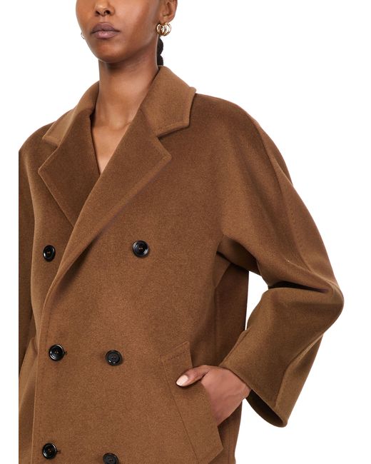Max Mara Brown Rebus Coat