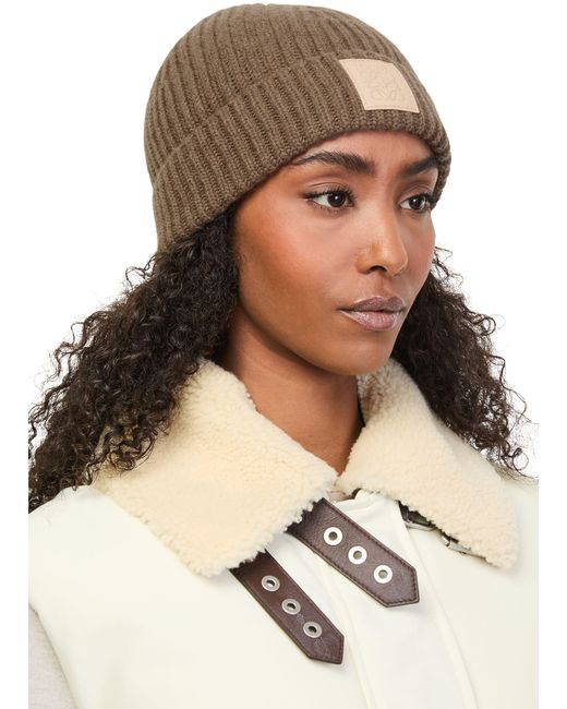 Loewe Brown Kaschmirmütze