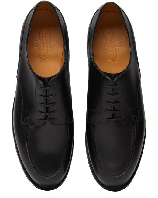 J.M. Weston Black Le Golf Shoes for men