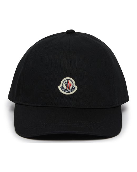 Moncler Black Baseball Cap